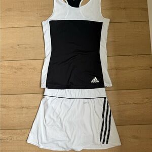 Adidas Tennis skirt and tank top
